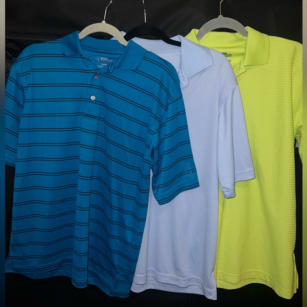 LEAVING SOON! MAKE OFFER! PGA golf men’s polos